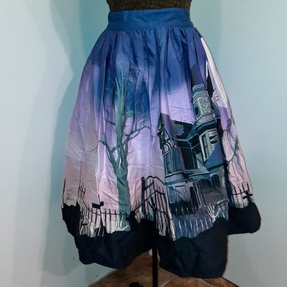 SOLD Unique Vintage Haunted Mansion Skirt - Picture 5 of 5